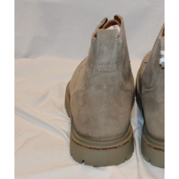 Birkenstock Men\'s Mid Highwood Lace Up Suede Ankle Boots Taupe EU 45 NEW main image 6